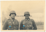 Ritterkreuzträger des Heeres - Verleihung an einen Oberst der Wehrmacht im Felde - Deutsches Kreuz in Gold Träger