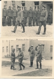 Ritterkreuzträger des Heeres - 2 Fotos Divisions Kommandeur vor einer Kaserne