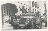 Der Führer Adolf Hitler im Mercedes Benz Typ G 4 PKW in Linz Österreich 1938