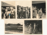 5 Fotos - Der Führer Adolf Hitler auf der NS-Ordensburg Krössinsee in Pommern 1936