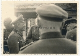 Ritterkreuzträger des Heeres - 2 Fotos Generaloberst Heinz Guderian am Gefechtsstand in Russland am 7. Juli 1941