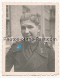 Paß Portrait Angehöriger der 1. SS Panzer Division Leibstandarte Adolf Hitler