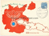 Ansichtskarte Postkarte Ein Volk - Ein Reich - Ein Führer ! Sudetenland ist frei !
