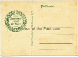 Ansichtskarte Postkarte Ein Volk - Ein Reich - Ein Führer ! Sudetenland ist frei !