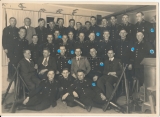 Gruppenbild Portrait Angehörige der 19. SS Standarte - Atelier Foto Quakenbrück