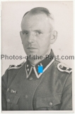 Portrait Waffen SS Oberscharführer mit kleiner Ordensspange
