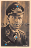 Hoffmann Foto Postkarte Ritterkreuzträger der Luftwaffe - Major Helmut Wick