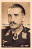 Hoffmann Foto Postkarte Ritterkreuzträger der Luftwaffe - Oberst Adolf Galland