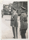 3 Fotos Minsterpräsident Hermann Göring am 14. Juli 1933 in Essen - Mercedes Benz PKW SS Fahrer Luftwaffe Orden Auszeichnungen