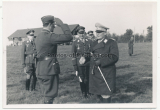 5 Fotos Generalfeldmarschall Hermann Göring bei der Stabsstaffel Stuka Geschwader 77