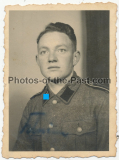 Paß Portrait Waffen SS Funker