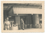 Generalfeldmarschall Hermann Göring vor dem Hotel Post Kouter Gent Belgien