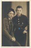 Portrait BDM Mädchen mit Hitlerjungen Gebietsdreieck West Mittelrhein