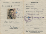 Führerausweis des Deutschen Jungvolkes in der Hitlerjugend - Gebiet Westfalen Herford