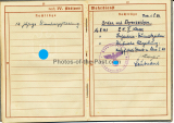Wehrpaß und Dokumente von einem Feldwebel Infanterie Reg. 17 Braunschweig und Infanterie Reg. 326 EK II Urkunde Unterschrift General der Infanterie Otto Roettig Besitzzeugnis Infanterie Sturmabzeichen Verwundeten Abz. in Schwarz etc.