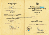 Wehrpaß und Dokumente von einem Feldwebel Infanterie Reg. 17 Braunschweig und Infanterie Reg. 326 EK II Urkunde Unterschrift General der Infanterie Otto Roettig Besitzzeugnis Infanterie Sturmabzeichen Verwundeten Abz. in Schwarz etc.