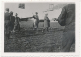 5 Fotos Generalfeldmarschall Hermann Göring auf einem Fliegerhorst