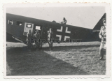 5 Fotos Generalfeldmarschall Hermann Göring auf einem Fliegerhorst