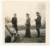Ritterkreuzträger des Heeres - Offizier vom Panzer Grenadier Regiment Großdeutschland mit Ärmelband und deutschem Kreuz in Gold