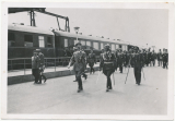 3 Fotos - Der Führer Adolf Hitler mit Sonderzug in Rechlin im Juli 1939
