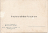 Ritterkreuzträger der Kriegsmarine - Portrait Postkarte U Boot Kommandant Kapitänleutnant Karl Friedrich Merten mit original Unterschrift