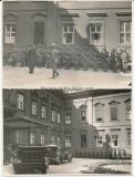 2 Fotos Der Führer Adolf Hitler beim Diplomantenempfang im Ehrenhof des Reichspräsidentenpalais in Berlin 1935