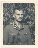 Portrait Unterscharführer der Waffen SS Division Totenkopf