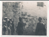 Ritterkreuzträger des Heeres - 5 Fotos Oberst Sylvester von Saldern Kommandeur II./ Infanterie Regiment 65 Verabschiedung auf Kreta