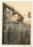 Sturmann der Waffen SS mit Schiffchen in Braunschweig 1943